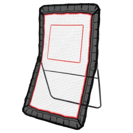 Lacrosse Rebounder for Backyard, 4x7 Ft Volleyball Bounce Back Net, Pitchback Throwback Baseball Softball Return Training