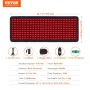 Red Light Therapy Mat for Body 400PCS LED Light Therapy Pad 2 Wavelengths