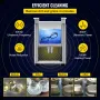 15L Upgraded Ultrasonic Cleaner (600W Heater,360W Ultrasonic) Professional Digital Lab Ultrasonic Parts Cleaner with Heater Time