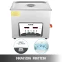 Ultrasonic Cleaner 10L smykker Rengøring Ultralydsmaskine