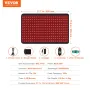 Rødlys terapi Mat til krop 264pcs LED Light Therapy Pad 3