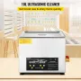 10L Digital Ultrasonic Cleaner Heater Timer Timer smykker