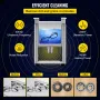 10L Upgraded Ultrasonic Cleaner (400W Heater,240W Ultrasonic) Professional Digital Lab Ultrasonic Cleaner with Heater Timer for 