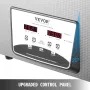 Ultrasonic Cleaner 10L smykker Rengøring Ultralydsmaskine