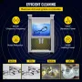 3L Upgraded Ultrasonic Cleaner (200W Heater,120W Ultrasonic) Professional Digital Lab Ultrasonic Parts Cleaner with Heater Timer