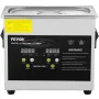 3L Upgraded Ultrasonic Cleaner (200W Heater,120W Ultrasonic) Professional Digital Lab Ultrasonic Parts Cleaner with Heater Timer