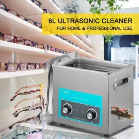 Ultrasonic Jewelry Cleaner with Heater Timer for Cleaning Eyeglass Rings