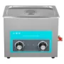 6L Ultrasonic Cleaner, 304 Stainless Steel Professional Knob Control, Ultrasonic Cleaner with Heater Timer for Jewelry Watch Gla