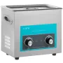 6L Ultrasonic Cleaner, 304 Stainless Steel Professional Knob Control, Ultrasonic Cleaner with Heater Timer for Jewelry Watch Gla