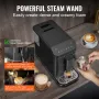 Automatic Espresso Machine, 20 Bar Auto Coffee Machine with Frother Steam Wand, Built-In Grinder and 15-Level Grinding Settings,
