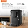 Automatic Espresso Machine, 20 Bar Auto Coffee Machine with Frother Steam Wand, Built-In Grinder and 15-Level Grinding Settings,