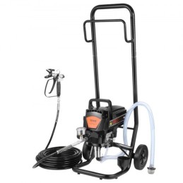 Stand Airless Paint Sprayer, 950W 3000psi High Efficiency Electric Airless Sprayer med vogn, fin og endda malerieffekt,