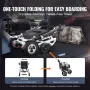 Foldable Electric Wheelchair Motorized Power Chair 300 lbs/136 kg 20 in/50.8 cm Wide Seat