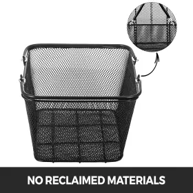 Mesh shoppingkurve med håndtag metal shoppingkurv 12 stk bærbar