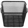Mesh shoppingkurve med håndtag metal shoppingkurv 12 stk bærbar