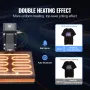 Heat Press Machine 15 x 15 in/38.1 x 38.1 cm Sublimation Printer Transfer for DIY T-shirt