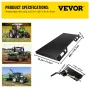 SKID STEMÆRK HURTIGT FORBINDELSEPLADE & KONVERSION ADAPTER