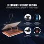 Heat Press Machine 16 x 24 in/40.6 x 61 cm Sublimation Printer Transfer for DIY T-shirt