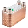 Heat Exchanger 3/4” MNPT Ports Brazed Plate Heat Exchanger 40 Plate heat exchanger plate exchanger Stainless Steel 316L Flat Pla