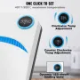 Heat Press 12 x 10 i bærbar Easy Press Sublimering Transfer DIY
