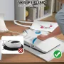 Heat Press 12 x 10 in/30.5 x 25.4 cm Portable Easy Press Sublimation Transfer DIY T-shirt