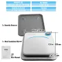 Heat Press 12 x 10 in/30.5 x 25.4 cm Portable Easy Press Sublimation Transfer DIY T-shirt