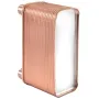 Heat Exchanger 3/4” MNPT Ports Brazed Plate Heat Exchanger 40 Plate heat exchanger plate exchanger Stainless Steel 316L Flat Pla