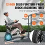 Foldable Electric Wheelchair Motorized Power 300 lbs/136 kg Adjustable Backrest