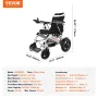 Foldable Electric Wheelchair Motorized Power 300 lbs/136 kg Adjustable Backrest