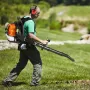 Rygblæser 62CC 2-takts benzindrevet løvblæser 1110CFM