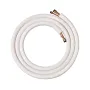 4876.8mm Mini Split Line Set, 9.5 & 15.9mm O.D Copper Pipes Tubing and Triple-Layer Insulation, for Air Conditioning or Heating 