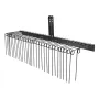 Tow Behind Landscape Rake 72"/183 cm Lawn Dethatcher Rake with 32 Steel Tines