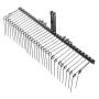 Tow Behind Landscape Rake 72" Vertikalskærer med 32 ståltænder