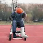 Intelligent sammenfoldelig elektrisk kørestols motoriseret