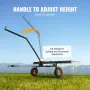 Tow Behind Dethatcher, 60-inch Tow Dethatcher with 24 Steel Tines, Lawn Dethatcher Rake for ATV or Mower, Tow Behind Lawn Rake w