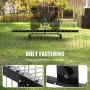 Tow Behind Dethatcher, 60-inch Tow Dethatcher with 24 Steel Tines, Lawn Dethatcher Rake for ATV or Mower, Tow Behind Lawn Rake w
