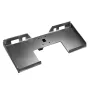 3/8" Skid Steer Attachment Plate, Skid Steer Mount Plate with 2.28" Hitch Receiver, Quick Attachment Loader Plate, Compatible wi