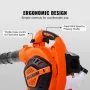 Gas Leaf Blower, 26CC 2-Cycle Handheld Leaf Blower with A Fuel Tank, 2-in-1Gas-powered Blower 425CFM Air Volume 156MPH Speed, Id