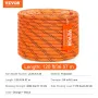 Arborist Træ klatre reb Double Braid Polyester 3/8 "X 120
