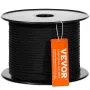 Braided Nylon Rope, 3/16 in x 250 ft, 32 Strands, 720 LBS Breaking Strength Outdoor Climbing Rope, Arborist Tree Climbing Riggin
