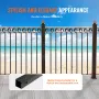 Trappe Metal Balusters 11 Pack 44''x0.5 '' Aluminiumspindler m/
