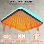 Heat Press 9 x 9 i bærbar let presse Sublimering Transfer DIY