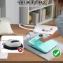 Heat Press 9 x 9 i bærbar let presse Sublimering Transfer DIY