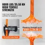 Arborist Træ klatre reb Double Braid Polyester 1/2 "X 120