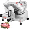 Commercial Meat Slicer, 200W Electric Deli Food Slicer, 350-400rpm Meat Slicer med 8 "Carbon Steel Blade, 0 - 0,47 tommer