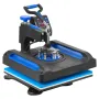 Heat Press Machine, 15" x 15" Fast Heating, 360 Swing Away Digital Sublimation T-Shirt Vinyl Transfer Printer with Anti-Scald Su