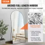 Buet fuld længde spejl 71 '' x 32 '' fuld kropsspejl stående