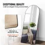 Buet fuld længde spejl 71 '' x 32 '' fuld kropsspejl stående