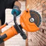 9 '' Elektrisk beton så våd/tør savskærer med vandpumpe og blad
