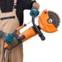 9"/22.9 cm Electric Concrete Saw Wet/Dry Saw Cutter with Water Pump and Blade
